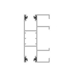 Aluprof ALU Führungsschiene PPD79/ODS/20/G