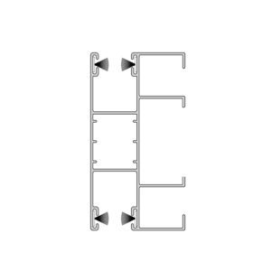 Aluprof ALU Führungsschiene PPD79/ODS/20/S