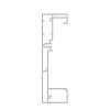 Aluprof ALU Führungsschiene PPSRS/35/120/T