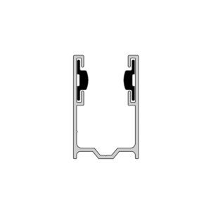 Aluprof Aluminium Führungsschiene PU43/G