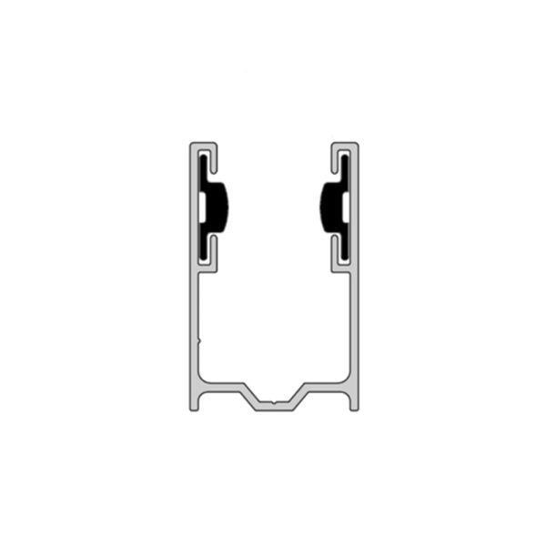 Aluprof Aluminium Führungsschiene PU43/G