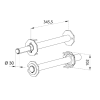 Aluprof Kapsel SW102 OBS102K