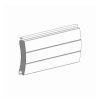 Aluprof PA77 Aluminiumtorprofil, Lamelle PA77 ausgeschäumt