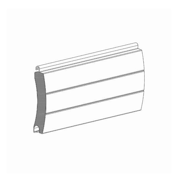 Aluprof PA77 Aluminiumtorprofil, Lamelle PA77 ausgeschäumt
