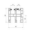 Aluprof Rollladen PVC Maxi Führungsschiene PPDMW60/17