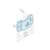 BECKER-Antriebe GmbH Fensterbauteile Becker Markisenhalter Stern 10 mm Steckzapfen 1/10 und 2/10