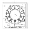Exte Rolladen Exte Kopfstück Neo XT 250x240 Links 5703250L