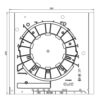 Exte Rolladen Exte Kopfstück Neo XT 260x270 Links 5703260L