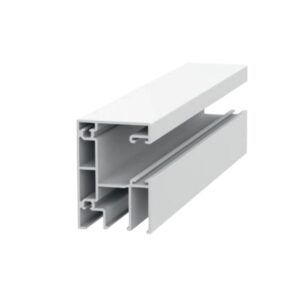 Exte Rolladen Weiss / 100cm Exte ALU-Maxi Einzelführungsschiene 54351