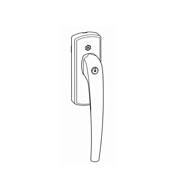 Hautau Fenster Hautau Atrium HKS 202 AG-S Abschließbar Weiss Rechts 211123
