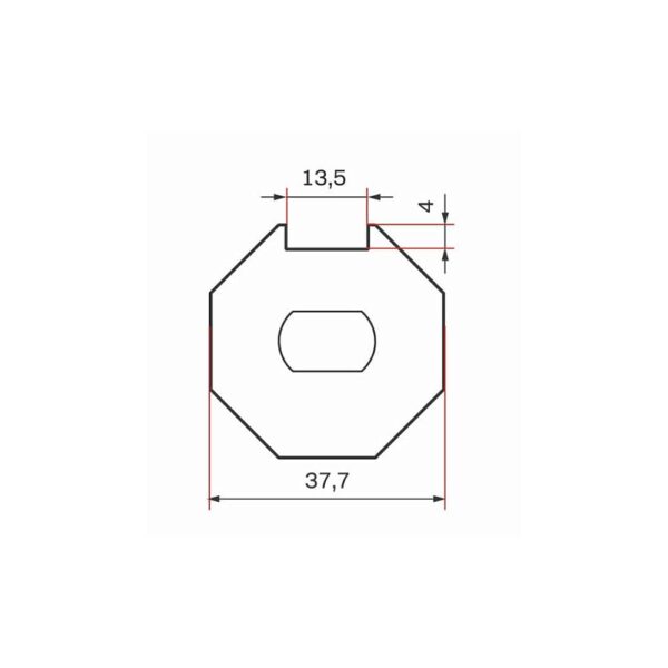 Inel Rolladen Inel Adapter und Mitnehmer für SW40