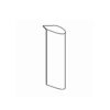 Maco Fenster Maco Abdeckkappe Falzecklagerband PVC DT Links Weiss 41741
