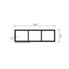 MK Menke Fenster MK Kammerprofil 15/50mm Selbstklebend 078282