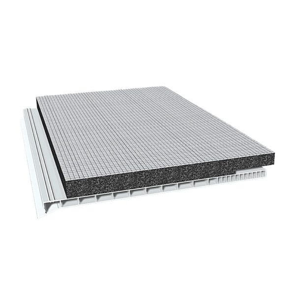 MK Menke Rolladen Weiss / 100cm MK PVC Revisionsklappe mit Dämmung für PVC Rolladen 260mm