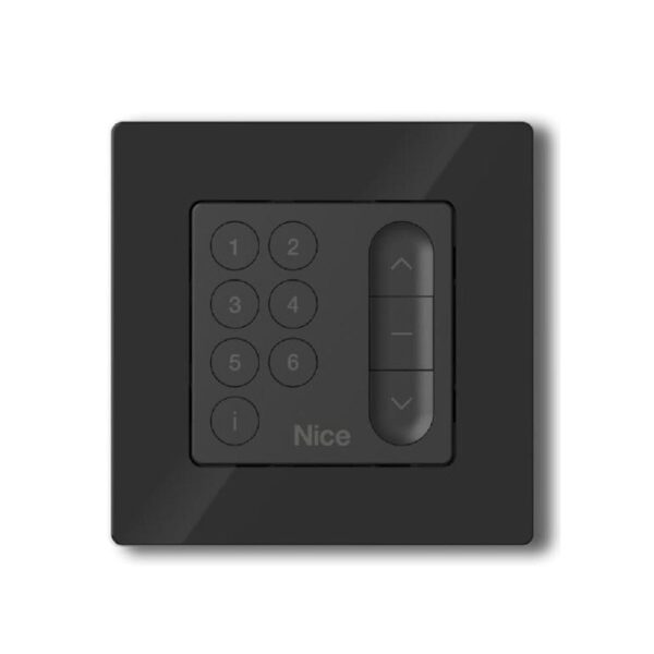 Nice Rolladen Schwarz Nice Wandsender DOMIW6 6-Kanal