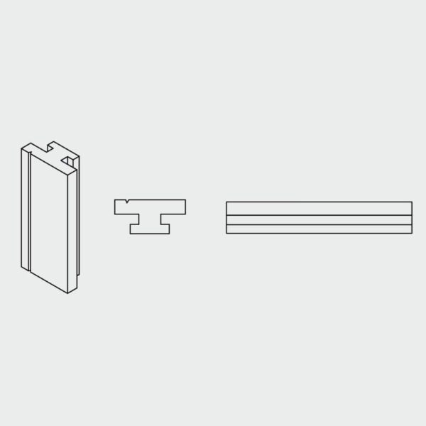 Portos Plissee Portos Plissee Kleiner Bipolarmagnet MSD-180
