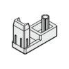 Portos Plissee Portos Plissee Seitenblende Unten MSD-050