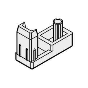 Portos Plissee Portos Plissee Seitenblende Unten MSD-050