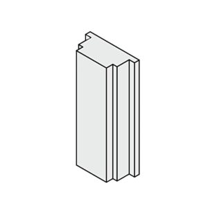 Portos Plissee Portos Plissee Südpolmagnet (negativ geladen) MSD-160