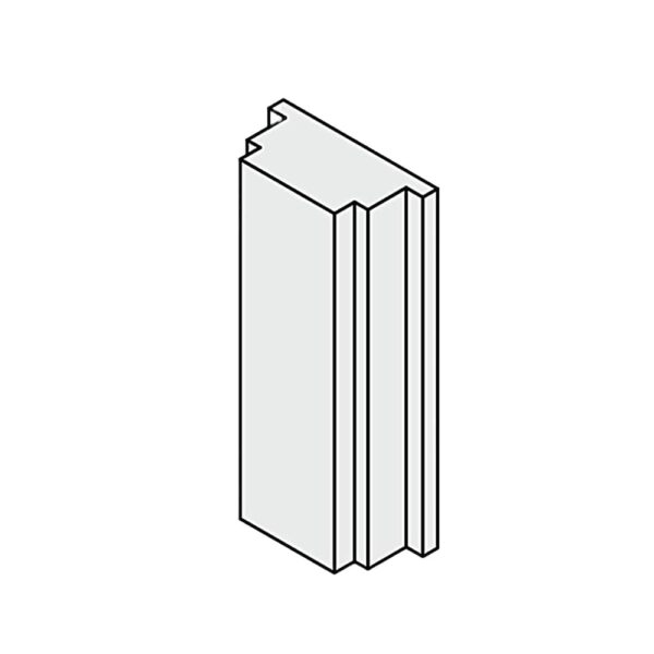 Portos Plissee Portos Plissee Südpolmagnet (negativ geladen) MSD-160