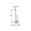 Siegenia Fenster Siegenia Ecklager D6X3/8 TS K100 TBEL6140-104061