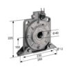 Timmer Rolladen Timmer Abrollsicherung TA 2/3-RD 552 Nm Drehmoment Fangmoment 1253 Nm