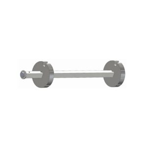 Timmer Rolladen Timmer Adapter für Tuchwelle Kunststoffscheiben Ø 92,1 mm auf 18/18 mm Vierkant