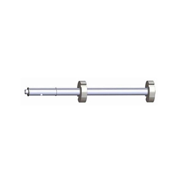 Timmer Rolladen Timmer Adapter für Tuchwelle Ø74,5 mm auf 1" Kunststoffringe mit Doppelnut