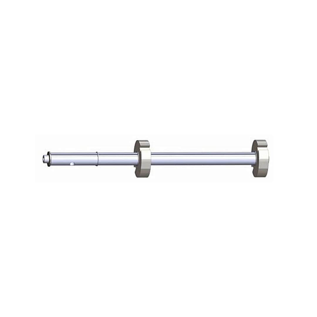 Timmer Rolladen Timmer Adapter für Tuchwelle Ø74,5 mm auf 1" Kunststoffringe mit Doppelnut